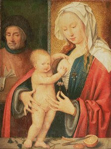 Die Heilige Familie von Joos van Cleve