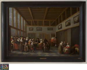 Die Verteilung an die Armen