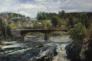 Fossum Brücke von Jorgen Sorensen