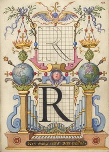 Anleitung zum Konstruieren des Buchstabens R