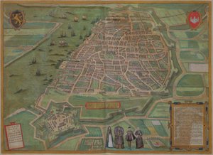 Karte von Antwerpen, aus 