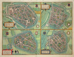 Karte von Arnhem, Velmo, Gelre und Ruerm, aus 