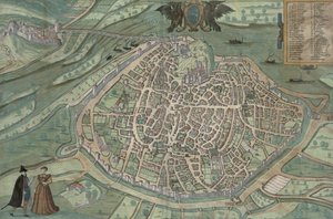 Karte von Avignon, aus 