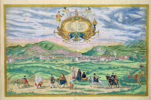 Karte von Granada, aus 