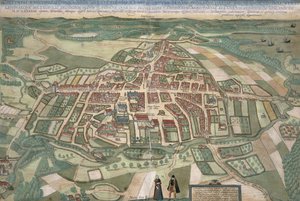 Karte von Odense, aus 