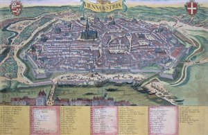 Karte von Wien, aus 