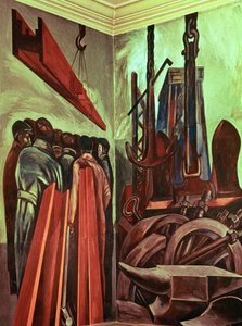 Moderner Industriemensch II, aus Das Epos der amerikanischen Zivilisation von José Clemente Orozco
