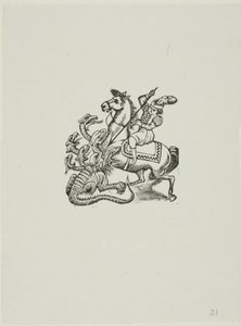 Sankt Georg von José Guadalupe Posada