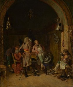 Untersuchung antiker Waffen, 1870 von José Villegas Cordero