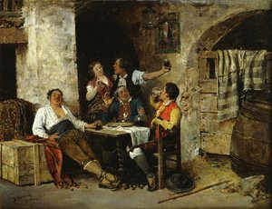 In der Taverne von Jose Benlliure y Gil
