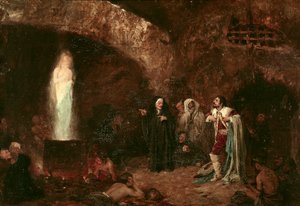 „Die Hexen oder Faust“ Illustration für das Werk von Johann Wolfgang von Goethe (1749-1832) von Jose Benlliure y Gil