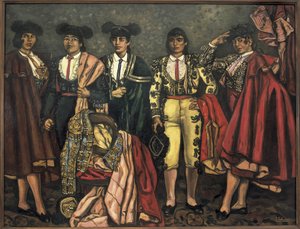 Las senoritas toreras (Frauen Toreros) von Jose Gutierrez Solana
