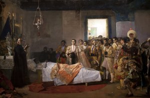 Der Tod des Meisters (Detail)