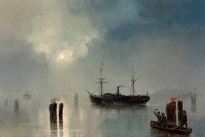 Nachtfahrt in der Lagune