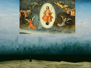 JJM nach Friedrich-C-D: Der Mönch vor der Stadt Vision 2