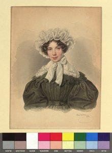 Frau Haslinger von Josef Kriehuber