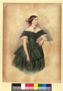 Violetta von Schmerling, verh. Bienerth von Josef Kriehuber