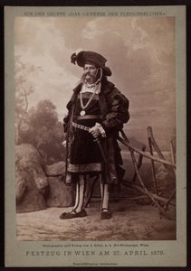 Jos. Ullmann, Fleischselcher beim Makartfestzug 1879 von Josef Löwy