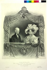 Franz II in der Theaterloge
