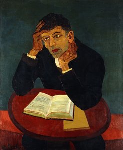 Lesender Mann