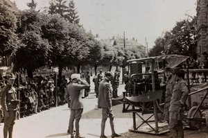 Album "Meine Weltkriegs-Erinnerungen Südwestfront (Kärnten, Italien, Südtirol) 31.03.1915-12.11.1918 - Josef Zohles Wien": Österreichische Soldaten (s/w Foto) von Josef Zohles