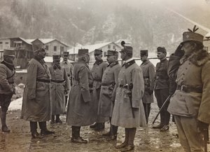 Album "Meine weltkriegs - Erinnerungen Südwestfront (Kärnten, Italien, Südtirol) 31/03/1915-12/11/1918 - Josef Zohles Wien": Erzherzog Friedrich von Josef Zohles