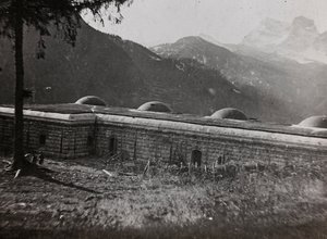 Album "Meine weltkriegs - Erinnerungen Südwestfront (Kärnten, Italien, Südtirol) 31/03/1915-12/11/1918 - Josef Zohles Wien": Italienische Festung von Josef Zohles
