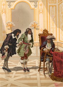 Giovanni Domenico Cassini wird Ludwig XIV. von Colbert vorgestellt von Josep or Jose Planella Coromina