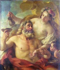 Jupiter, Hebe und Amor