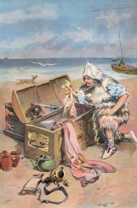 Robinson Crusoe: Ich untersuche die Truhen