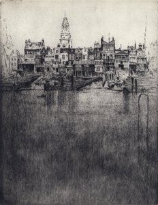 Limehouse von Joseph (after) Pennell