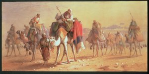 Eine arabische Karawane