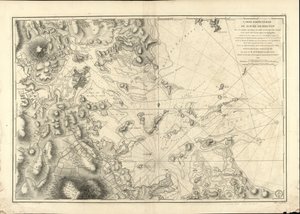 Besondere Karte des Hafens von Boston von Joseph Bernard; Des Barres Chabert
