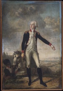 Porträt von Gilbert Motier, Marquis de La Fayette (1757-1834) von Joseph Boze