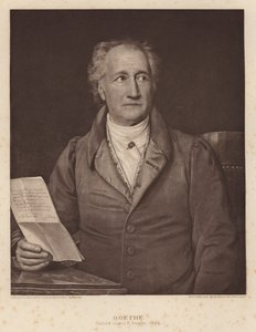 Johann Wolfgang von Goethe, deutscher Dichter und Dramatiker von Joseph Carl (after) Stieler