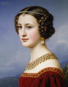 Porträt von Cornelia Vetterlein von Joseph Carl Stieler
