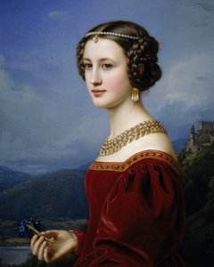 Porträt von Cornelia Vetterlein von Joseph Carl Stieler