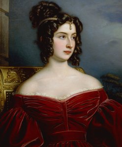 Porträt der Marchesa Marianna Florenzi von Joseph Carl Stieler
