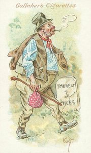 Anhänger des Unkrauts Nr. 3 von Joseph Clayton (1856 1937) Clarke