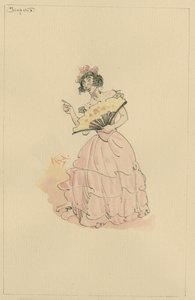 Kleopatra, oder Die ehrenwerte Mrs. Skewton, c.1920er Jahre von Joseph Clayton Clarke