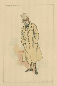Gruff und Tackleton - Die Grille im Herd, ca. 1920er von Joseph Clayton Clarke