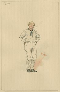 Ham Peggotty, um 1920er Jahre von Joseph Clayton Clarke