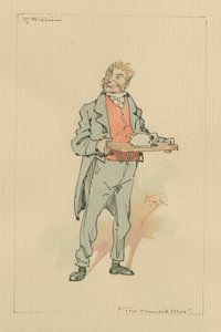 Mr. William - Der Geistermann und das Gespenst, um 1920er Jahre von Joseph Clayton Clarke