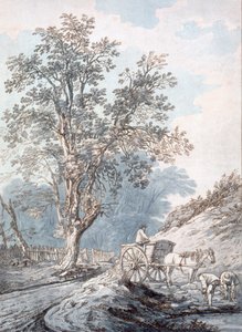 Karren und Pferd von Joseph Constantine Stadler