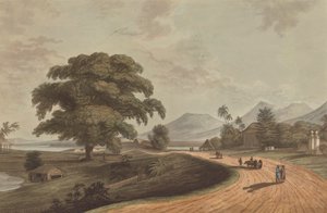 Fort Marlborough von Old Bencoolen, Sumatra, 1799 von Joseph Constantine Stadler