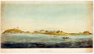 Insel Gorée von Joseph Constantine Stadler