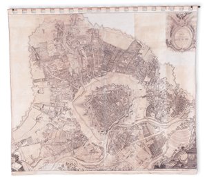 Wiener Wandkarte, 1776 oder 77 von Joseph Daniel Huber