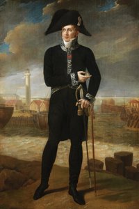 Porträt von Bernard-François, Marquis de Chauvelin von Joseph Denis Odevaere