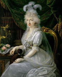 Prinzessin Luisa Maria von Neapel und Sizilien, 1773-1802, 1797 von Joseph Dorffmeister