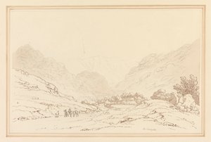 Blick vom Sechs-Meilen-Stein von Joseph Farington